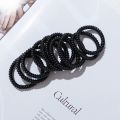 Women's Spiral Hair Ties Telephone Wire Cord Girl Hair Ring Elastic Head Bands Rubber Band Scrunchies Ladies Headwear Sweet Korean Large Spring Summer Thickened Stretchy Children Durable Tie Hair Tool Hair Accessories. 