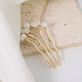 Natural Pearl Retro Hair Accessories Women Luxury Jewelry Hair Clips 2024 Flamenco Combs For Hair Girls Hair Pin Gift Gh0110.