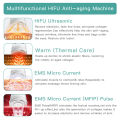 MINI HIFU 4th Generation Lifting Machine EMS Warm Ultrasound Facial Eye Massage Instrument Skin Firm Home Use Spa Beauty Devices. 