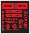 YAMAHA bike all sticker | bike modify sticker | YAMAHA sticker | Bike full set Sticker- ( Waterproof & Premium quality) | customize sticker | custom sticker for bike..car modified sticker for bike.