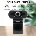 Webcam Full HD 1080P Webcam For Online Teaching Video Calling Recording Web Cam Computer PC Laptop Camera.