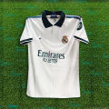 Real Madrid Jersey 2026/27 Premium Polo Football Jersey For Man - Half Sleeve Collar Polo Jersey - Real Madrid Jersey 2026. 