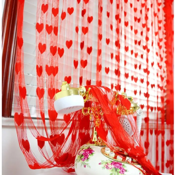 Love%20Heart%20String%20Curtain%20Window%20Door%20Divider%20Sheer%20Curtain%20Valance,%20Curtains%20Sets%20-%20Porda%20-%20Image%208