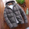 Trendy Men Hoodie Male Men Windbreaker Long Sleeve Thick Zipper Pockets Jacket.