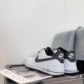 Pure OriginalAir Force 1 Low White and Black Panda Low-Top Sneakers Easy Wear Couple Shoes Unisex Shoes. 