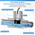 SS1 Condensate Overflow Switch, SS1 Float Switch T Shape. 