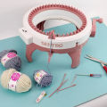 Versatile Efficient 22/40-Needle Hand Knitting Machine for DIY Scarves Sweaters Hats and Socks Perfect for Adults and Children. 