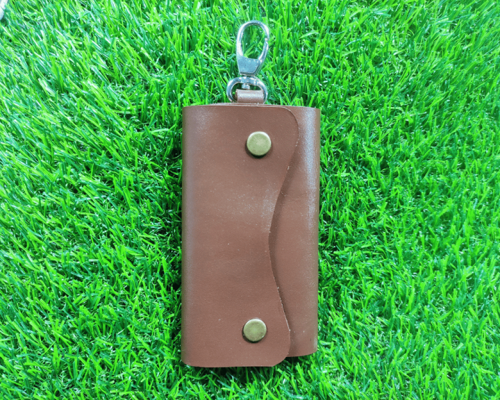 Leather%20Key%20Ring%20Holder%20Brown%20-%20Image%204