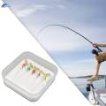 5x Fly Fishing Lures Lures Swimbaits Portable Bass Lures Fishhook for Crappie Saltwater. 