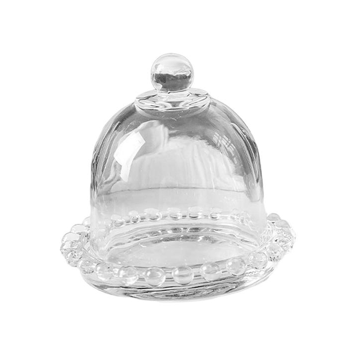 Cake Plate With Cover Glass Dessert Dome With Base Appetizer Plate For Birthday Dessert Shops Home Restaurant Festive Party