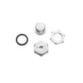 Pressure Cooker Safety Valve, Silver Aluminium Safety Valve Outer Lid for Pressure Cooker, For Pressure Cooker Safety Parts. 