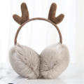 Warm Deer Antlers Earmuffs Women Headphones Ear Protection New Earmuffs Christmas Ear Muffs Winter Earmuffs.