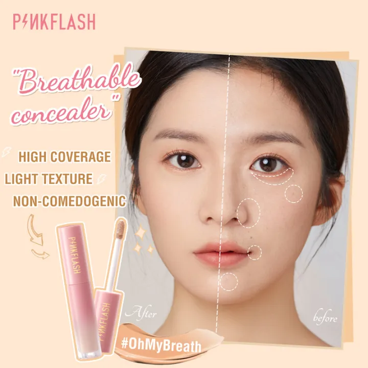 PINKFLASH%20Makeup%20Concealer%20Facial%20Covering%20For%20Dark%20Circles%20Blemishes%20Liquid%20Face%20Concealer%20Natural%20Flawless%20Makeup%20Cosmetics%20-%20Image%202