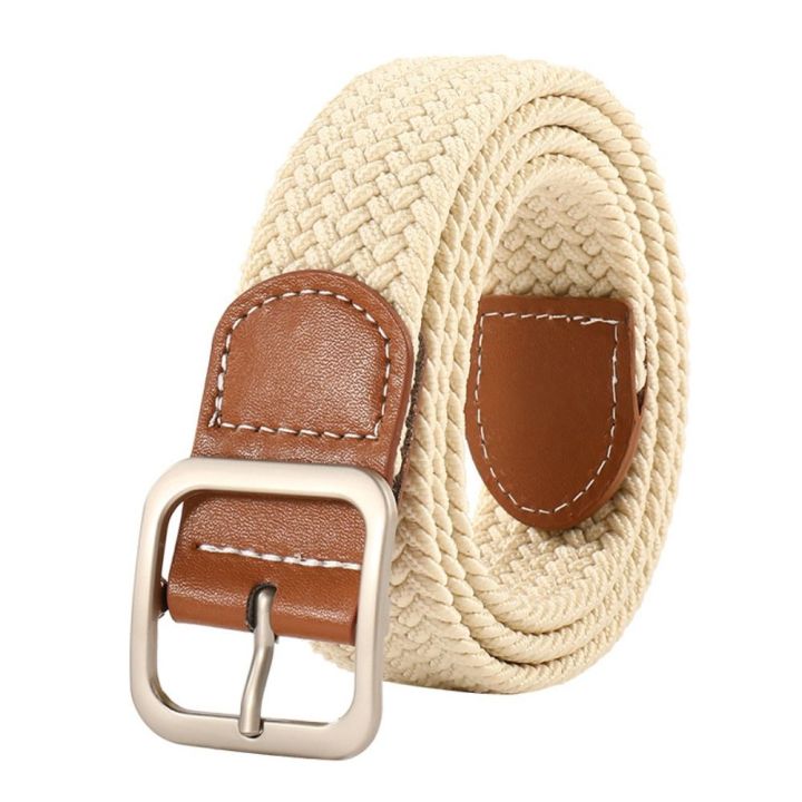 【Daily Deals】 Outdoor Sports Breathable Nylon Canvas Belt Fashion Quick Drying Weave Waist Band Webbing Belt