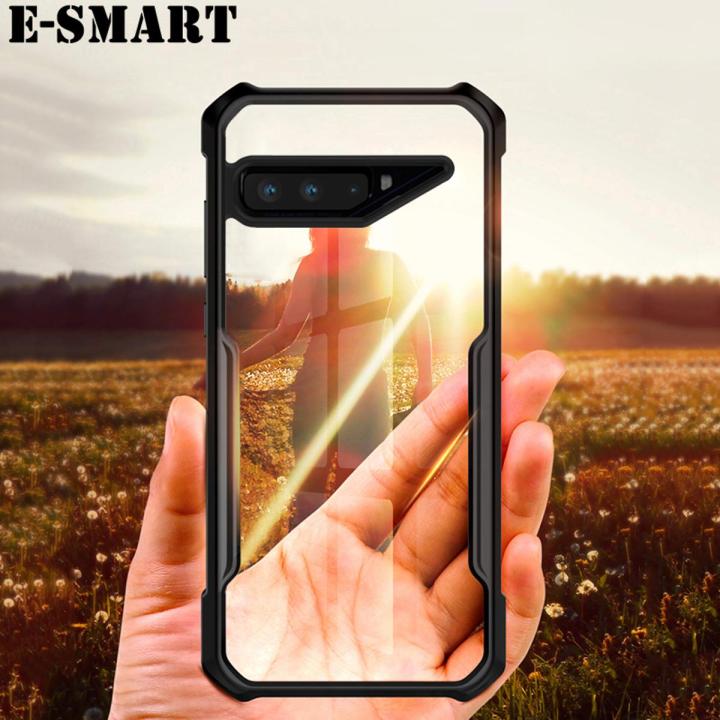 For Asus Rog 3 Back Cover Transparent Clear Armor Shockproof Phone Case For Asus Rog3 Case