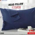 1 Pair Cotton Head Pillow Cover. 