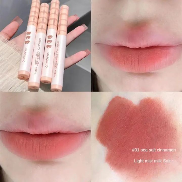 Matte%20Lip%20Stick%20Long%20Lasting%20Lipstick%20Lip%20Gloss%20Waterproof%20Lip%20Tint%20Sheglam%20Lip%20Plumper%20Moisturizer%20Korean%20Lip%20Cosmetics%20Makeup%20-%20Image%203
