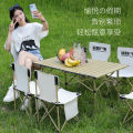 【Pet Pink Exclusive】Outdoor Folding White Chair Portable Ultra-Light. 