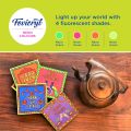 Fevicryl Neon Acrylic Colour Kit, Neon Paints 4 Shades, 15ml.