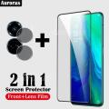2in1 Protector Combo Pack for Tecno Pop 6 Pro (Screen Protector Glass+Camera Lens Protector). 