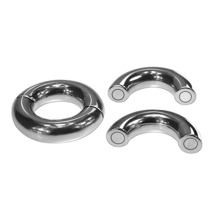 Metal Magnet Tooster Ring Clip Stainless Steel Male Heavy-duty Magnetic Ball Scroll Stretcher