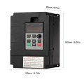 2X 2.2KW 220V Variable Frequency Drive Inverter Single to 3 Phase CNC VFD Universal. 