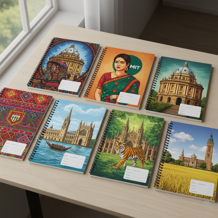 Khata 300 Page Spiral Note Book Khata University Note Book