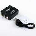 HD 1080P RCA AV To HDMI-compatible Adapter Converter. 