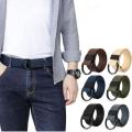 Canvas Belt D-Ring Belt Fabric Webbing Belt Waist Belt Strap Waistband Belt.