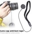 【VisioN Shop】Universal DSLR Cover Cap Holder Keeper Anti-lost String Leash Strap Cord String Rope for Canon for Nikon Sony. 