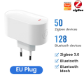 Tuya ZigBee3.0 BLE Mesh Gateway Smart Hub Remote Control Multi-Mode Gateway Smart Life Bluetooth Gateway EU PLUG.