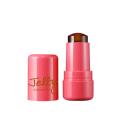 Water Jelly Tint Stick Lip Cheek Blush Stain Rotatable Stick Moisturizing Coloring Rouge Easy Powder Pen Lip Jelly Tint Blu N2M2. 