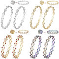 1 Pc 4 Colors Transforming Bracelet Ring 2-In-1 Adjustable Retractable For Women Banquet Daily Wear Jewelry. 