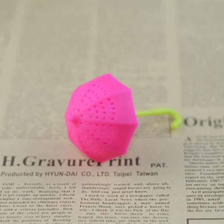 【Mary DAI Store】1pcs Silicone Strawberry Design Tea Infuser Strainer Tea Filter Intense Reusable Press Bag