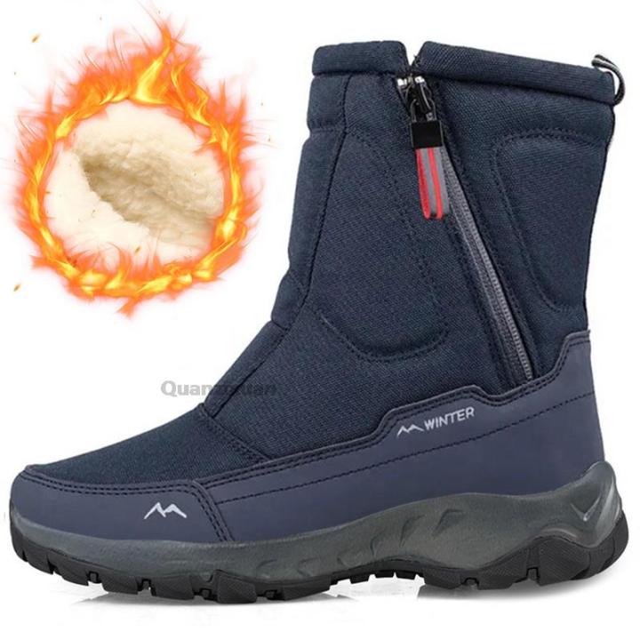Brand Men Boots Winter Shoes Outdoor Hiking Boots Non-slip