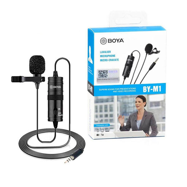 BOYA%20BY-M1%20(official%202%20years%20warranty)%20BOYA%20BY-M1%20Condenser%20Professional%20Lavalier%20Lapel%20Microphone%20for%20PC%20iPhone%20Camera%20YouTube%20Recording%20Blogger%20Podcast%20Lavalier%20Microphones%20-%20Image%202