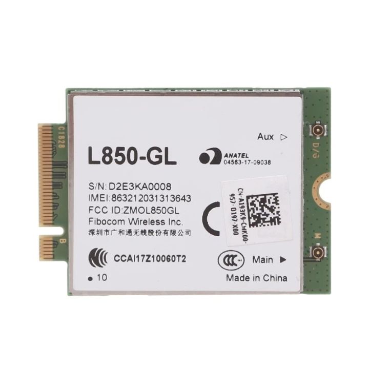 Fibocom L850-GL Card 4G LTE WWAN Card Module,Dedicated 4G LTE Module for Lenovo ThinkPad X1 Carbon Gen6 X280 T580 T480s