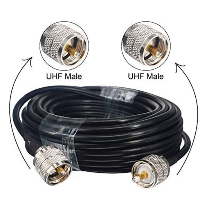15M%20UHF%20Coaxial%20Cable%20RG58%20Coax%20Cable%20PL259%20Cable%2050%20Ohms%20CB%20Radio%20Antenna%20Cable%20UHF%20Male%20to%20UHF%20Male%20Low%20Loss%20UHF%20-%20Image%204