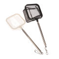 Aquarium Square Fishing Net Extendable Long Handle Fishing Gear For Fish Tank Podazz. 