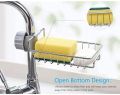 Soap Holder for Kitchen Sink,soap Stand,soap Tray for Kitchen Sink Bathroom Stainless Steel (Made in India).
