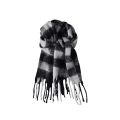 Autumn and Winter New Cashmere-like Plaid Scarf for Women Winter Korean Style Versatile High-Grade Shawl Thickened Warm Scarf Fashion. 