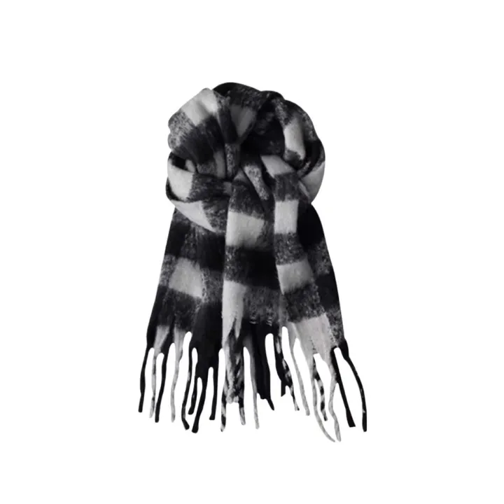 Autumn%20and%20Winter%20New%20Cashmere-like%20Plaid%20Scarf%20for%20Women%20Winter%20Korean%20Style%20Versatile%20High-Grade%20Shawl%20Thickened%20Warm%20Scarf%20Fashion%20-%20Image%205
