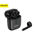 Awei T21 TWS Wireless Bluetooth Sports Earbuds Type-C Gaming With Built-In Microphone. 