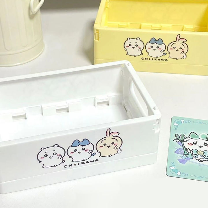 1PC%20Cartoon%20Girl%20Stationery%20Hair%20Clip%20Foldable%20Box%20Chikawa%20Hachiware%20Usagi%20Anime%20Kawaii%20Desktop%20Portable%20Storage%20Box%20Cosmetic%20-%20Image%203