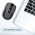 2.4G Wireless Mouse 2.4Ghz Gaming Mouse 6D Optical Wireless Mouse Slim Mini Noiseless Mice DPI1600 for Macbook PC Laptop.