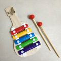 5 Scales Xylophone Baby Infant Toy 8 Inches Musical Instrument Puzzle Toys Musical Musical Instruments Children's Gifts. 