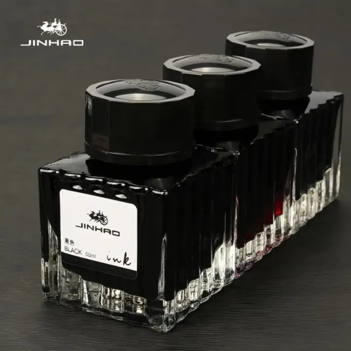 JINHAO%205001%20Fountain%20Pen%20Ink%20%E2%80%93%20Black,%2050%20ml%20Bottle%20-%20Image%202