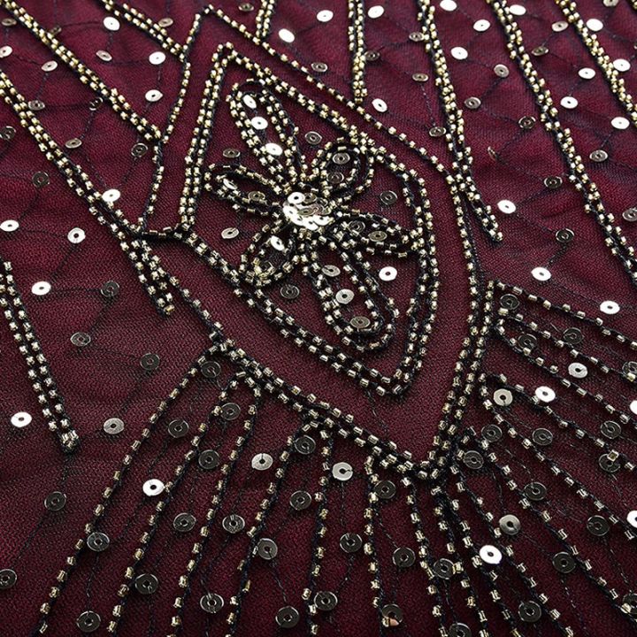 Women%201920s%20Great%20Gatsby%20Dress%20Long%2020s%20Flapper%20Dress%20Vintage%20V%20Neck%20Sequins%20Beads%20Maxi%20Party%20Dress%20Mesh%20Prom%20Gown%20Elegant%20Dress%20-%20Image%206