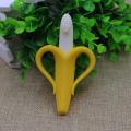 Children's Banana Teether Molar Sticks Bites Food Grade Silicone Fruit Teether Baby Training Toothbrush Dropshipping.