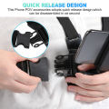 Chest Mobile Mount Strap for mobile smartphone and action camera vlogging. 